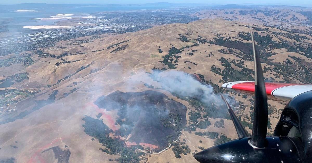 'Reservoir Fire' Near Calaveras Reservoir Scorches More Than 120 Acres ...