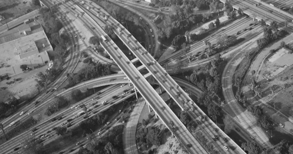 Almanac The Los Angeles freeways "Stack" CBS News