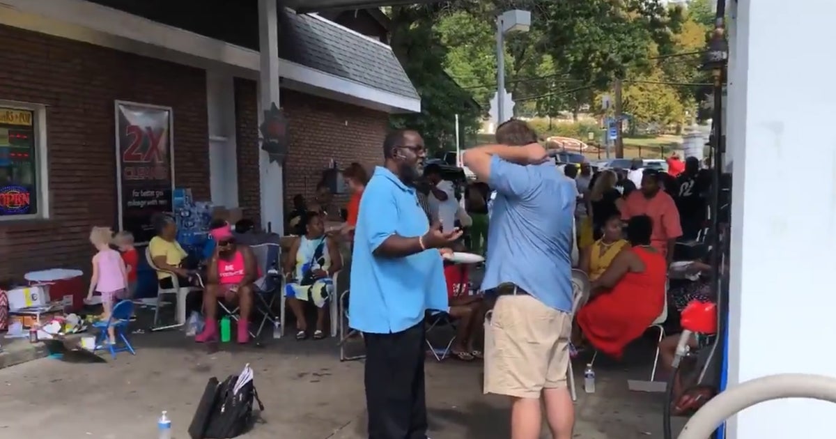 Protesters Still Surround North Side Gas Station While Police On Scene