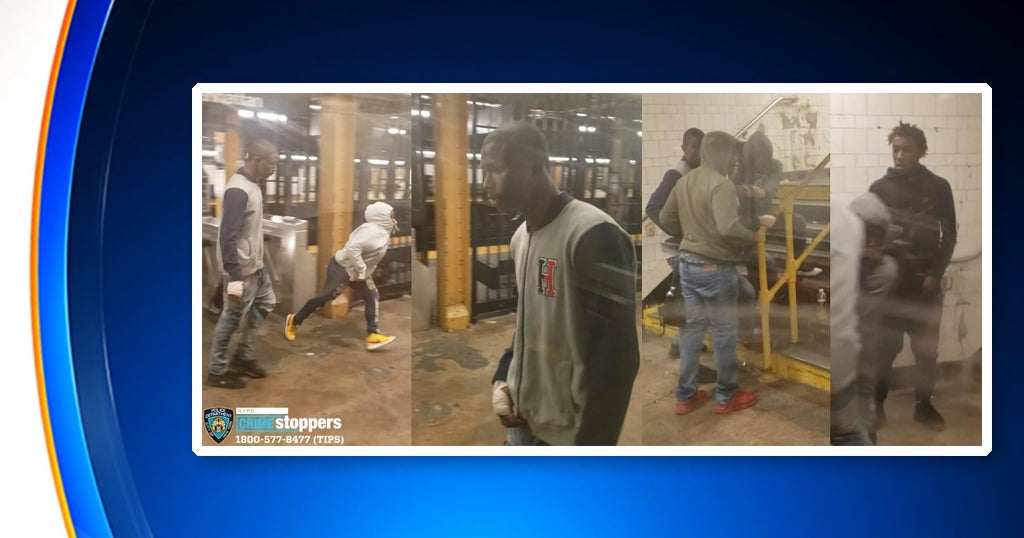 5 Wanted In Connection To Bronx Subway Robbery - CBS New York
