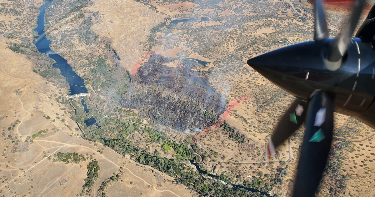 Cal Fire: 90-Acre Grass Fire Burning In Tuolumne County - CBS Sacramento