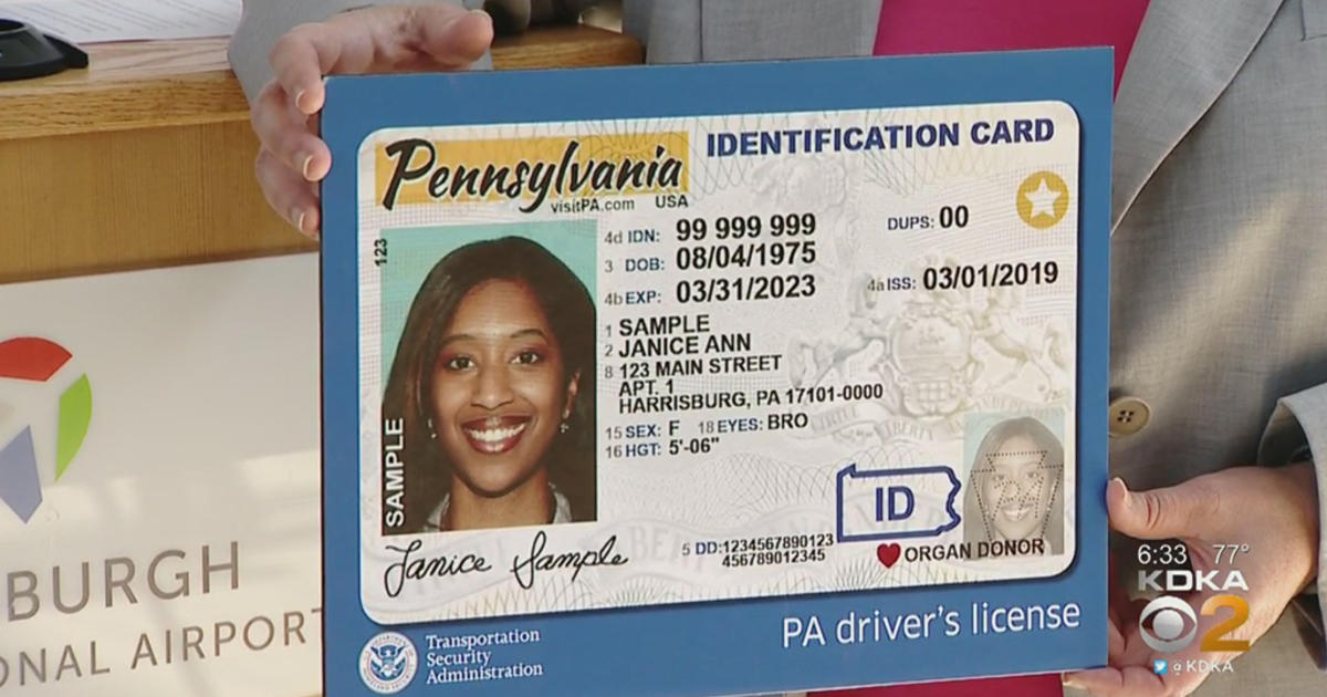 Real Id Enforcement Deadline Pushed Back To 2023 Cbs Pittsburgh 7975