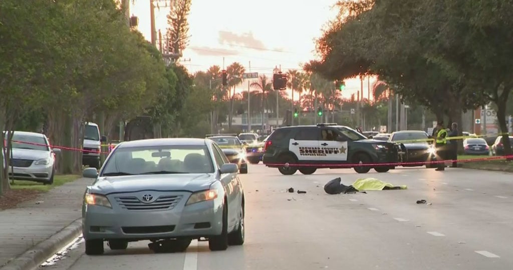 Pedestrian Struck, Killed In Pompano Beach - CBS Miami