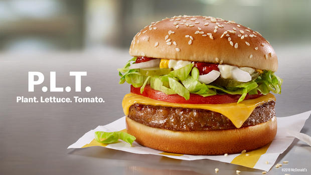 McDonald's Beyond Meat burger 