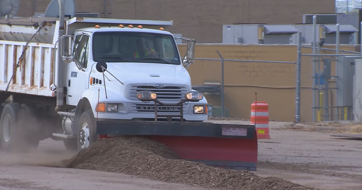 NTTA Puts Snow Plows To Work On 90+ Degree Day CBS Texas