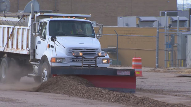 NTTA snow plow practice 