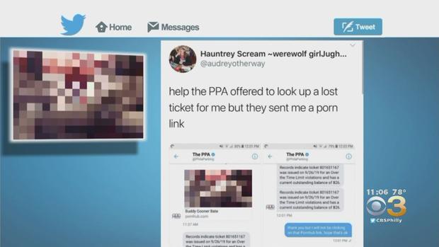 philadelphia parkng authority porn tweet 
