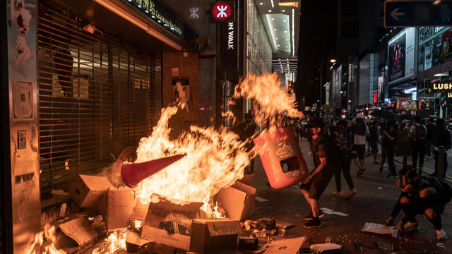 Anti-Government Protest Movement in Hong Kong 