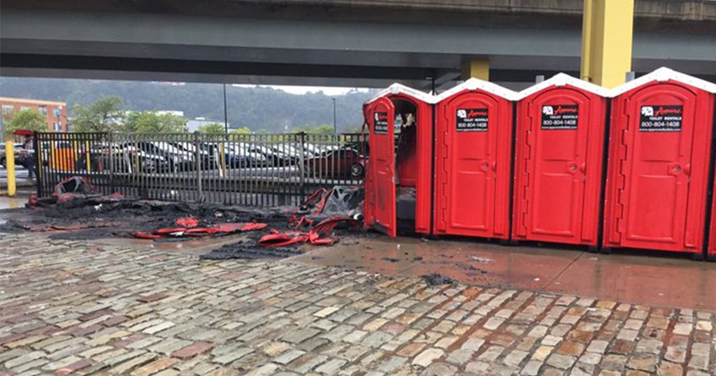 Man Arrested For Allegedly Setting Multiple North Shore Porta Potties