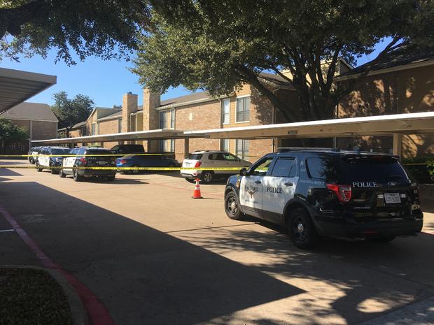 Fort Worth shooting scene 