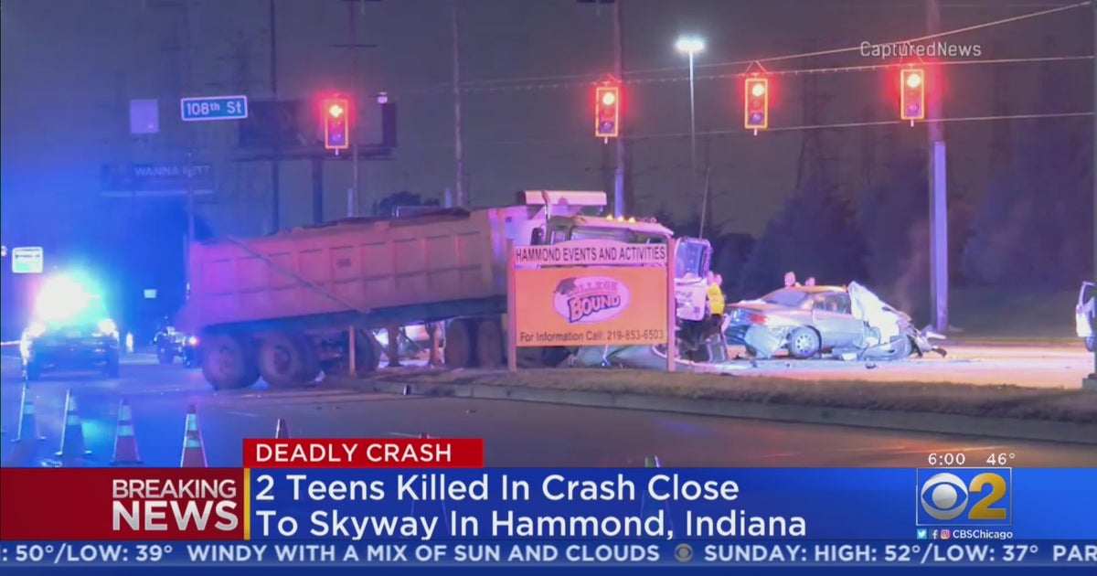 Two Teens Killed In Hammond Crash With Semi Truck CBS Chicago