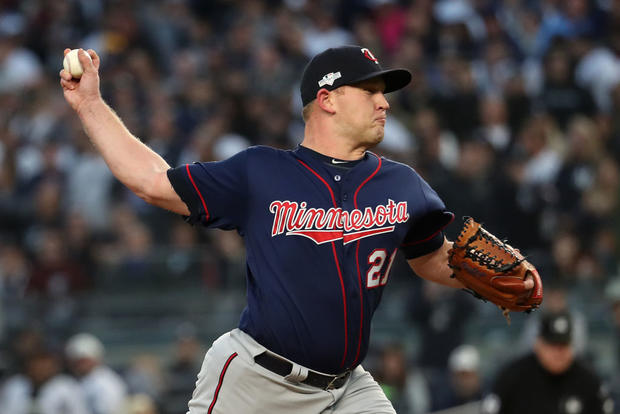 Divisional Series - Minnesota Twins v New York Yankees - Game Two -Tyler Duffey 