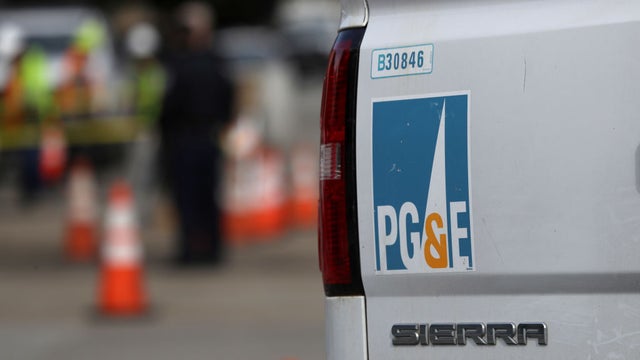 PG&E Workers at Scene of Gas Leak in South San Francisco