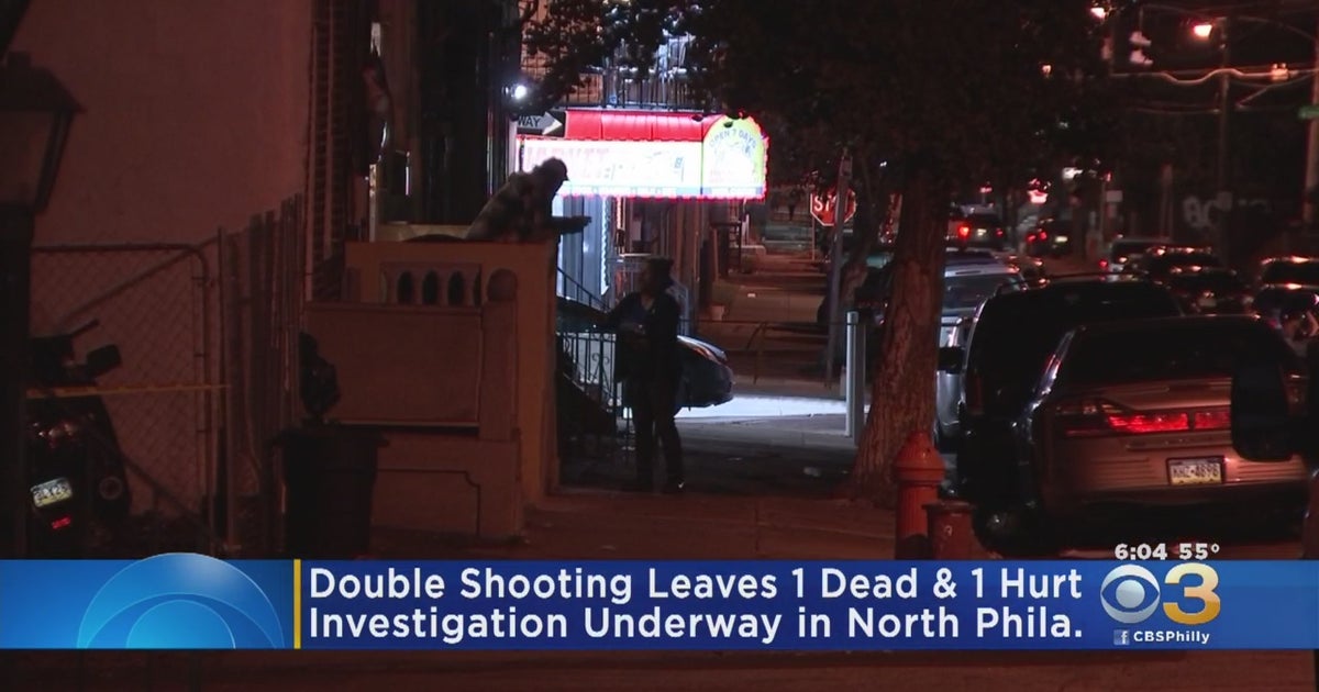 Double Shooting Leaves 1 Dead, 1 Hurt In North Philadelphia - CBS ...