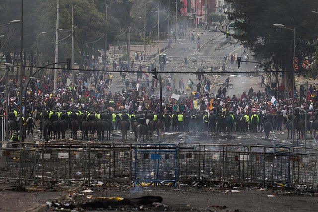 CONAIE And Ecuadorian Government First Meeting 
