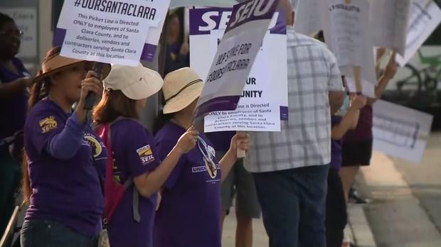 Santa Clara County Worker Strike 