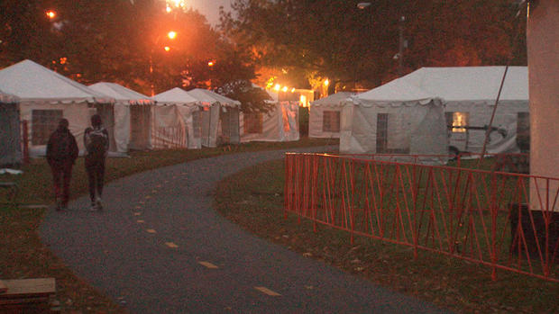 Head of the Charles tents 