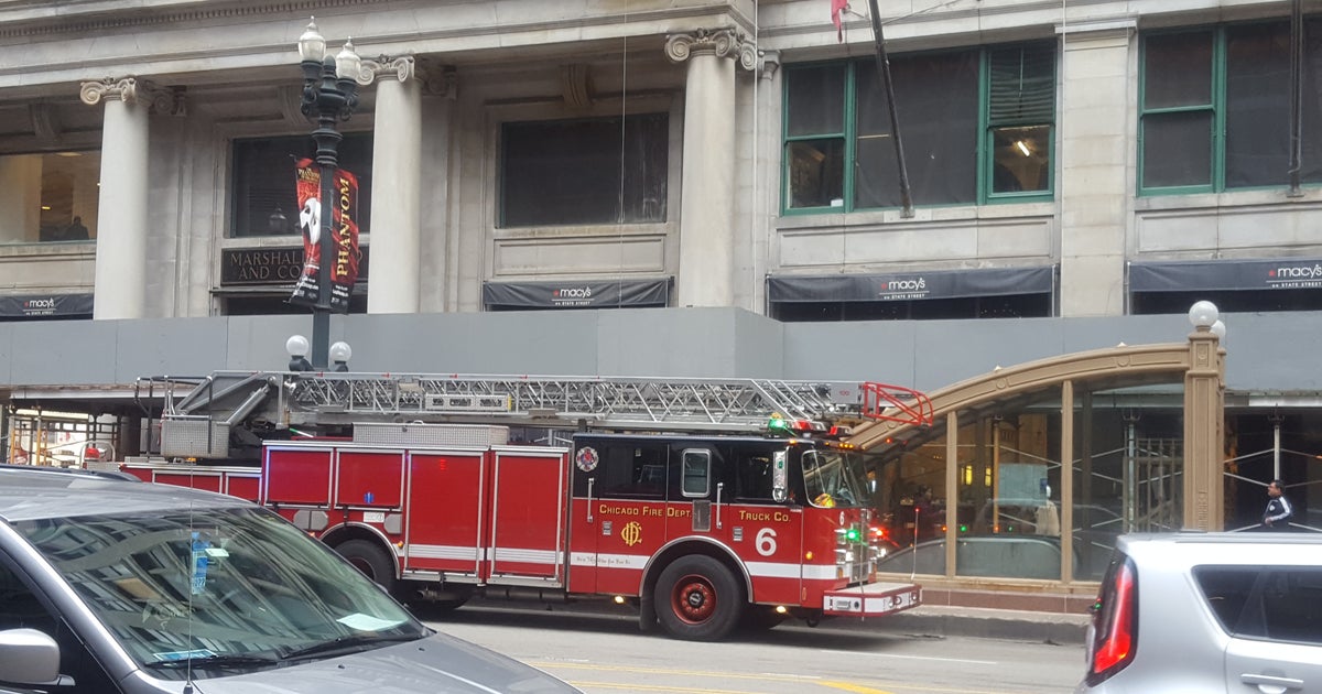 Small Fire Reported At Macy's On State Street CBS Chicago