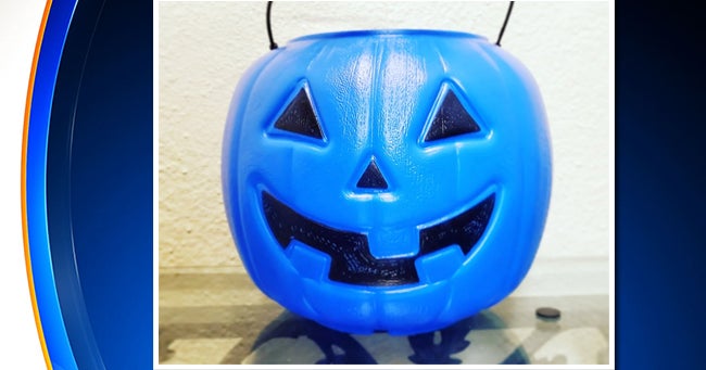 Blue Pumpkin Candy Buckets Aim To Raise Awareness Of Autistic TrickOr