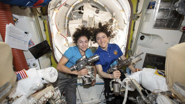 Space Station All Female Spacewalk 