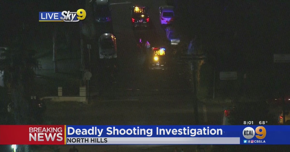 20-Something Man Fatally Shot In North Hills - CBS Los Angeles