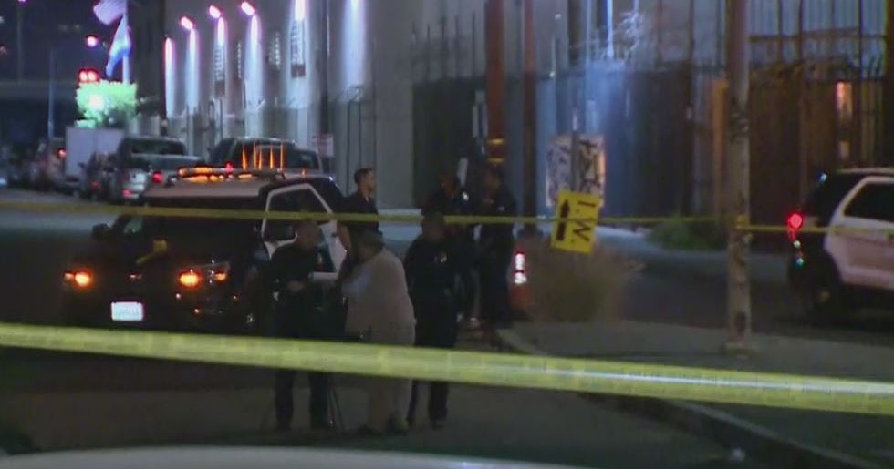 Man Shot To Death At Boyle Heights Homeless Encampment - CBS Los Angeles