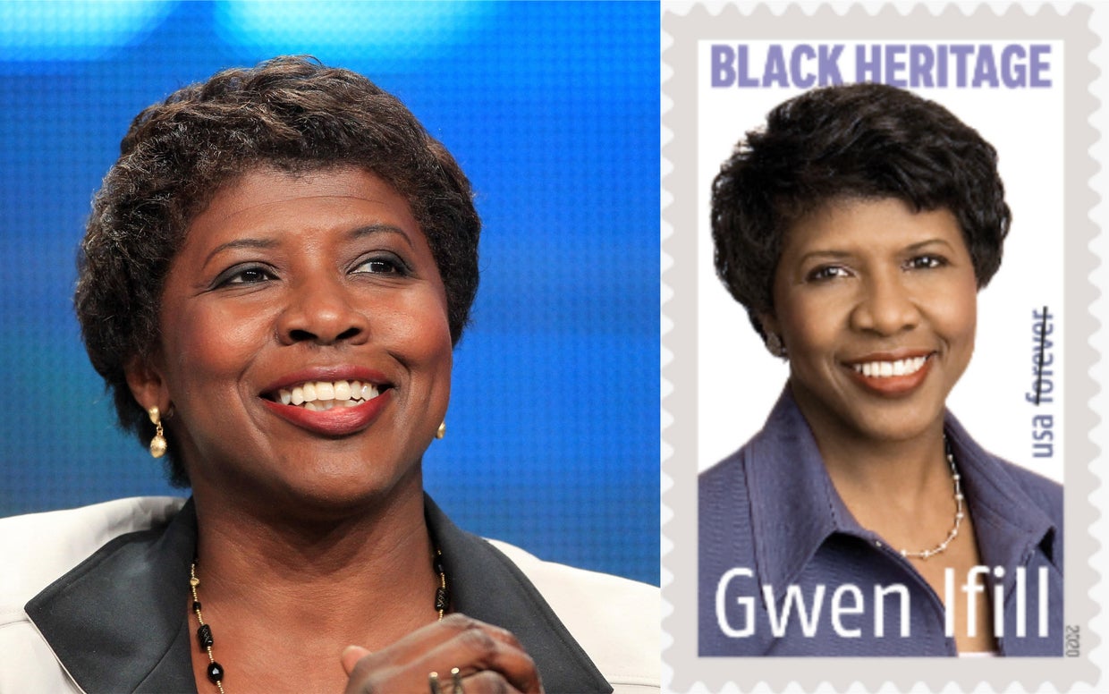 Forever stamps 2019 Journalist Gwen Ifill to be memorialized with USPS