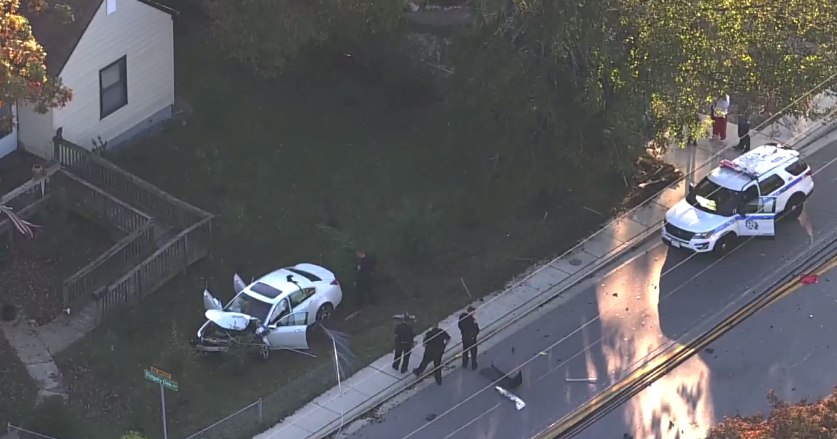 Baltimore County Police: Driver Takes Off After Traffic Stop, Crashes ...