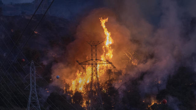 Newhall, California, wildfire 