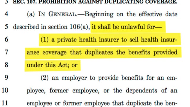 Medicare For All Bill Reality Check 