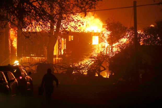 Evacuations Issued For Parts of Sonoma County As Kincade Fire Spreads 