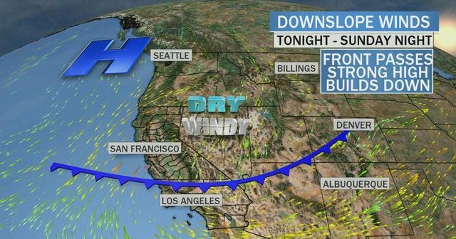 Historic winds expected in Northern California amid wildfires