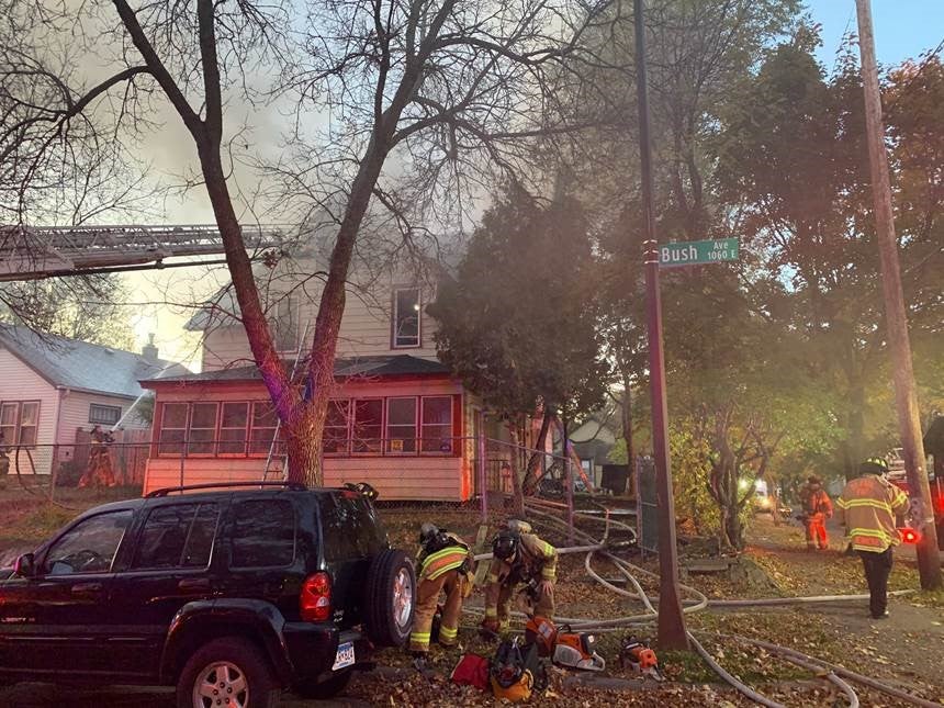 2 Firefighters Injured In St. Paul House Fire CBS Minnesota