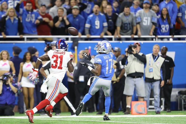 New York Giants v Detroit Lions 