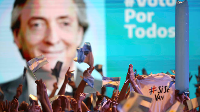 Alberto Fernandez wins general election in Argentina 