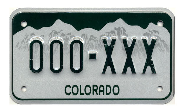 colorado new license plate 
