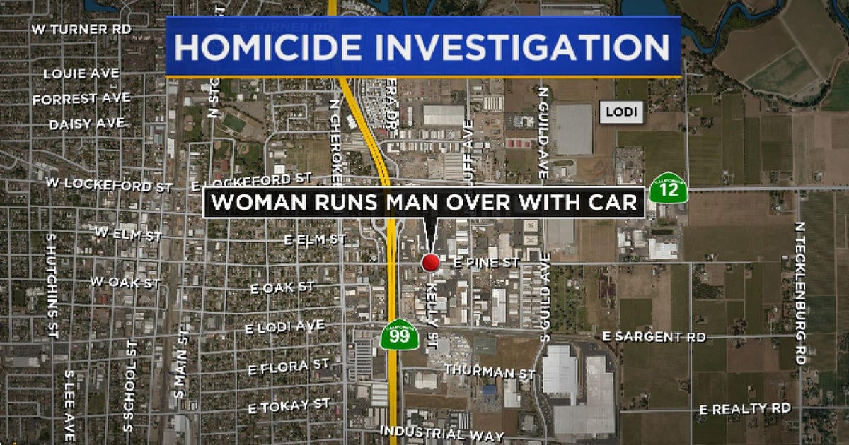 Woman Accused Of Running Over Man In Lodi Killing Him Cbs Sacramento