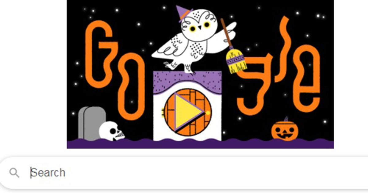 Halloween Google Doodle 2025