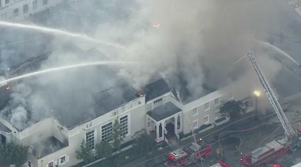Two-Alarm Fire Breaks Out At Whittier Church 