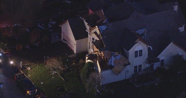 Torrential rain and damaging winds hit mid-Atlantic