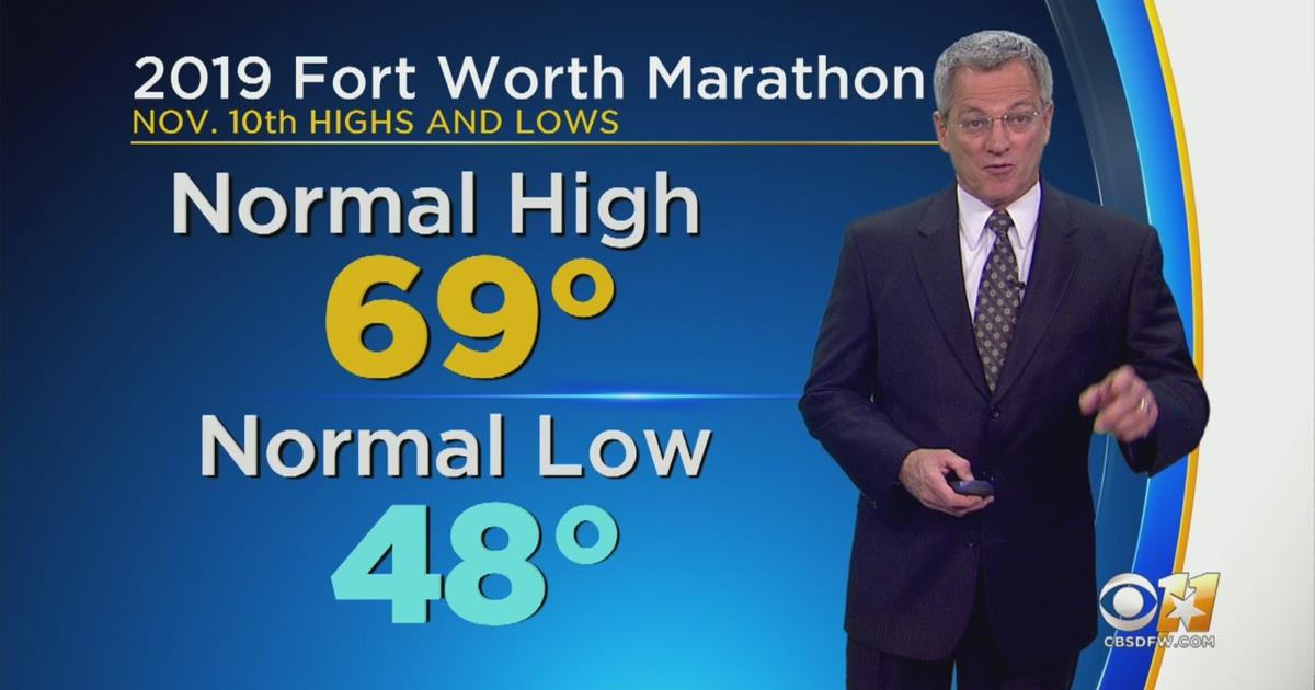 Fort Worth Marathon Long Range Forecast CBS Texas