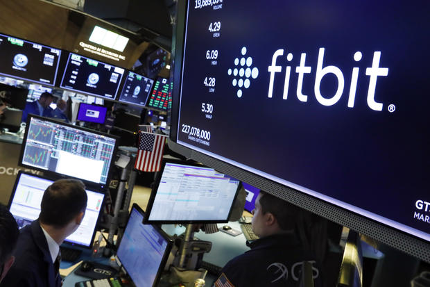 Financial Markets Wall Street Fitbit 
