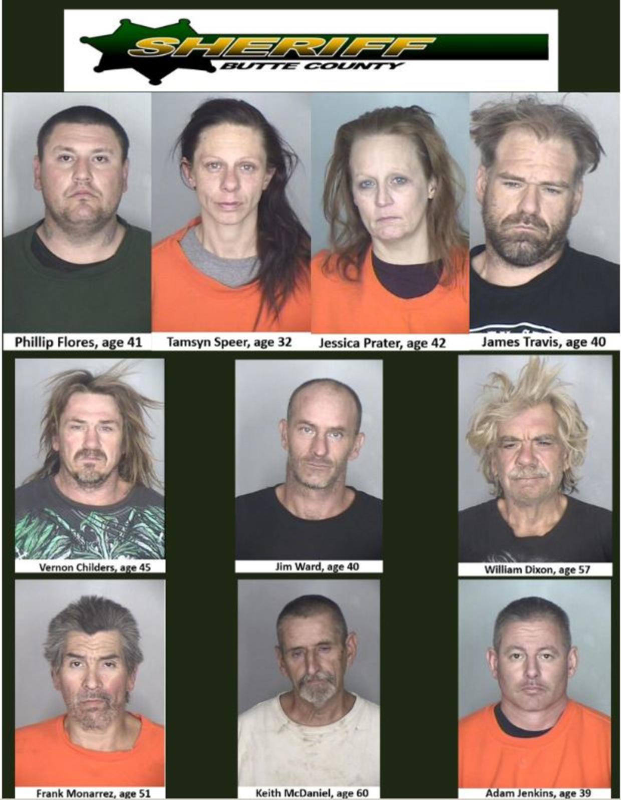 An Ordinary Oroville Traffic Stop Led To 11 Arrests Over Span Of 3 Days
