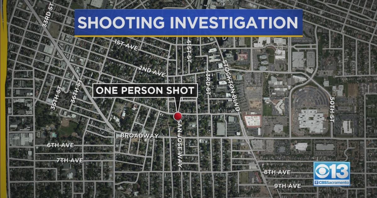 1 Person Injured In Oak Park Shooting - CBS Sacramento