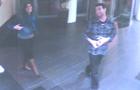 Kelly Dwyer and Kris Zocco on security camera 
