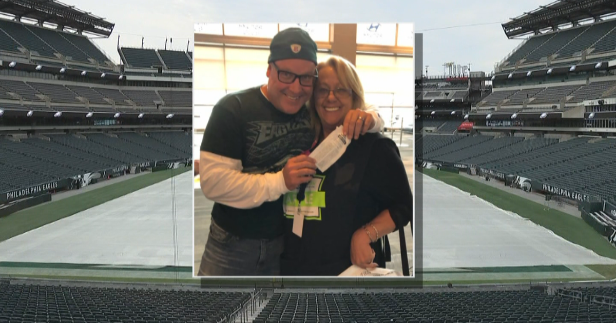 I'll Never Forget That Day': Bucks County Family's Winning Eagles 50/50  Raffle Ticket Holds Special Place In Their Heart - CBS Philadelphia