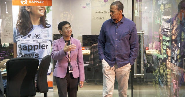 Maria Ressa on reporting in 