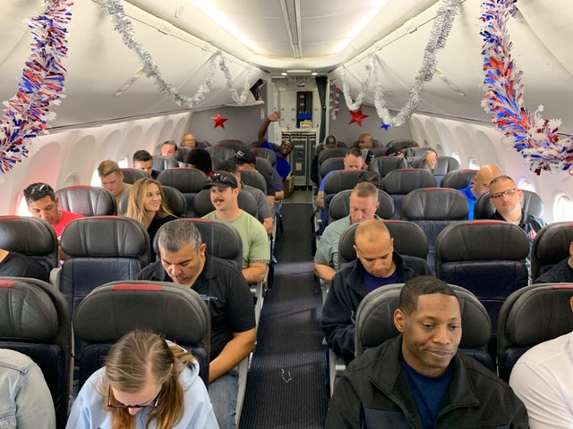 Flight for wounded warriors 