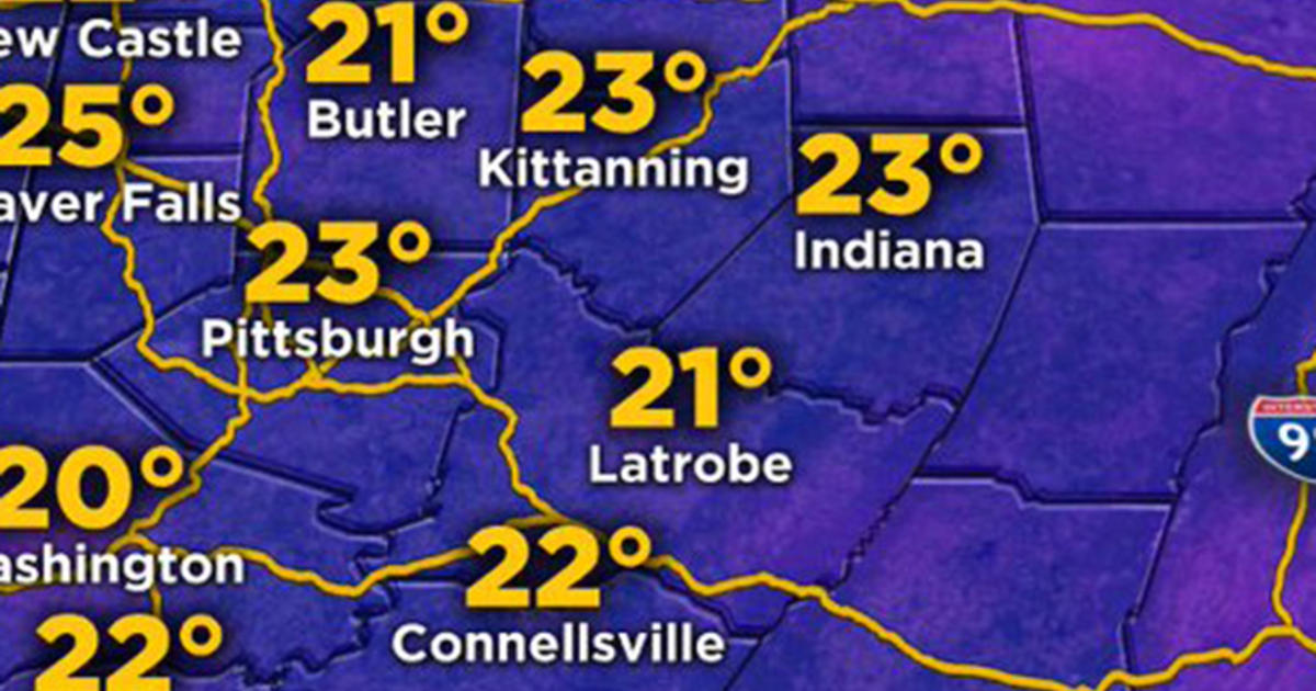 Pittsburgh Weather Chilly Temperatures With An Arctic Blast On The Way