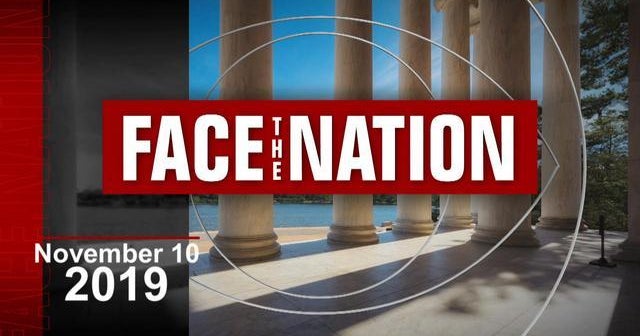 Open: This is "Face the Nation," November 10